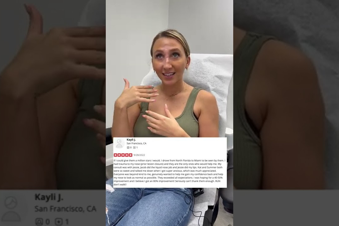 Non-Surgical Nose Job - Client's Story, Testimonial, Reaction and Results!